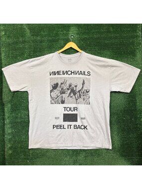 Nine Inch Nails Peel It Back Tour Rock Band T-Shirt Size XXXL